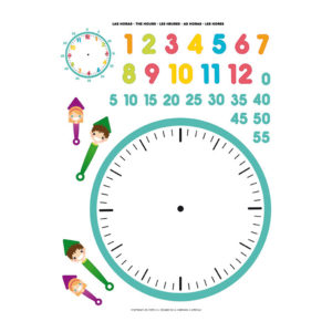 Klok / Tijd stickers - Afbeelding 2