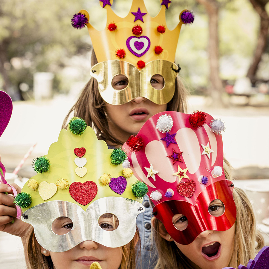 Attent pk Inefficiënt APLI Kids Prinsessen Maskers Maken | Kids Made