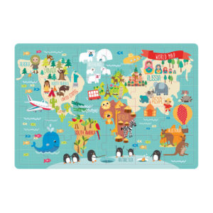 Wereldkaart puzzel - Afbeelding 4