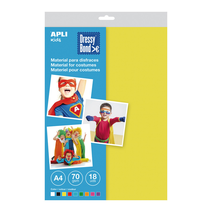 APLI Kids 27 Dressy Bond 9 kleuren A4