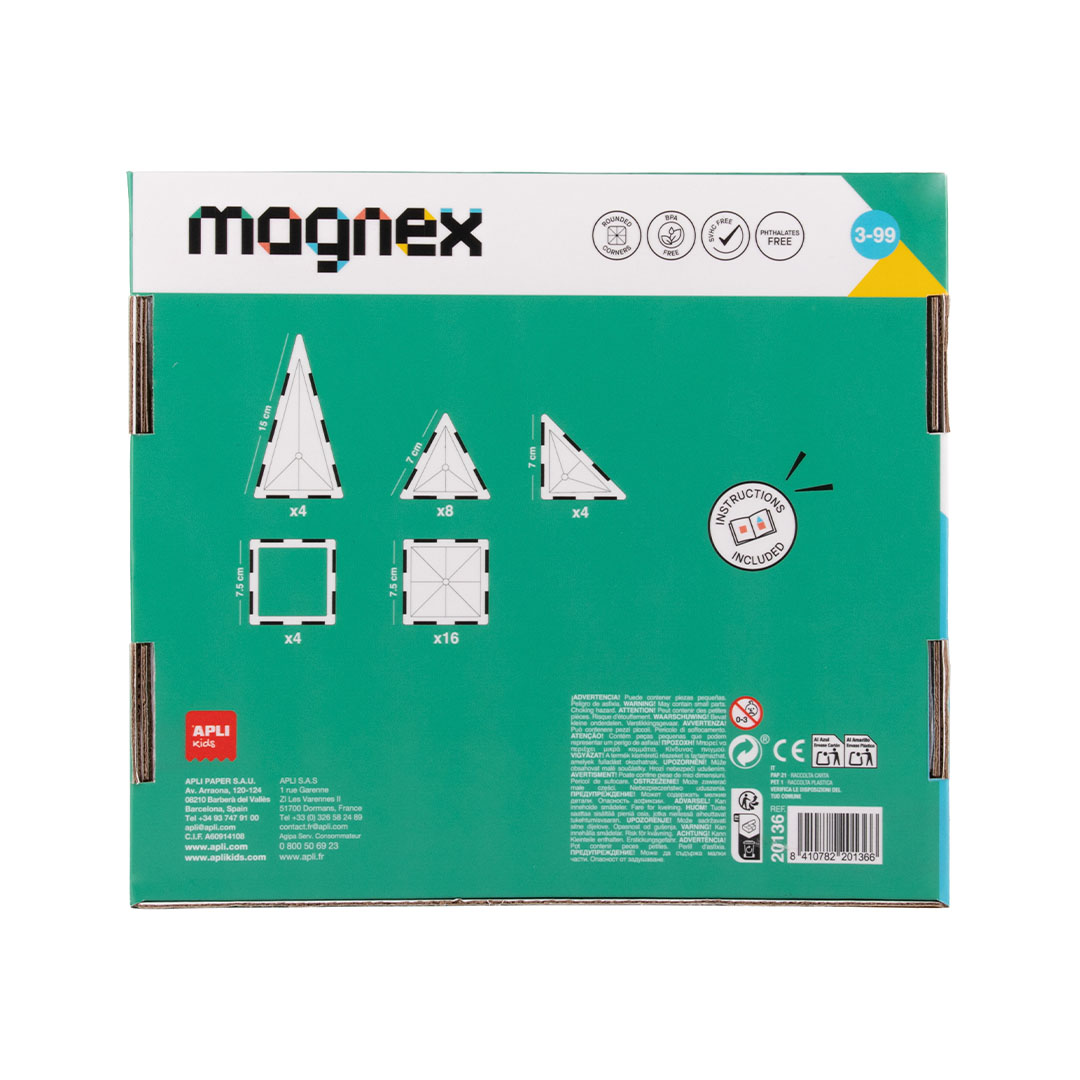 Magnetische Bouwstenen Transparant (36x) 2 45d283bddab3a4e7af36a965fadf822596aac30a 20136 01