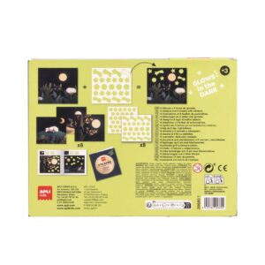 Glow in the Dark Beren Stickerspel - Afbeelding 3