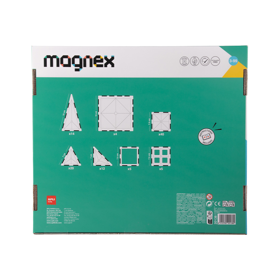 Magnetische Bouwstenen Transparant (100x) 2 e89c8a49080844f0b3eb398b00f7297613154ceb 20138 01