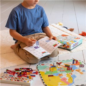 Vlaggen van Europa Puzzel - Afbeelding 4