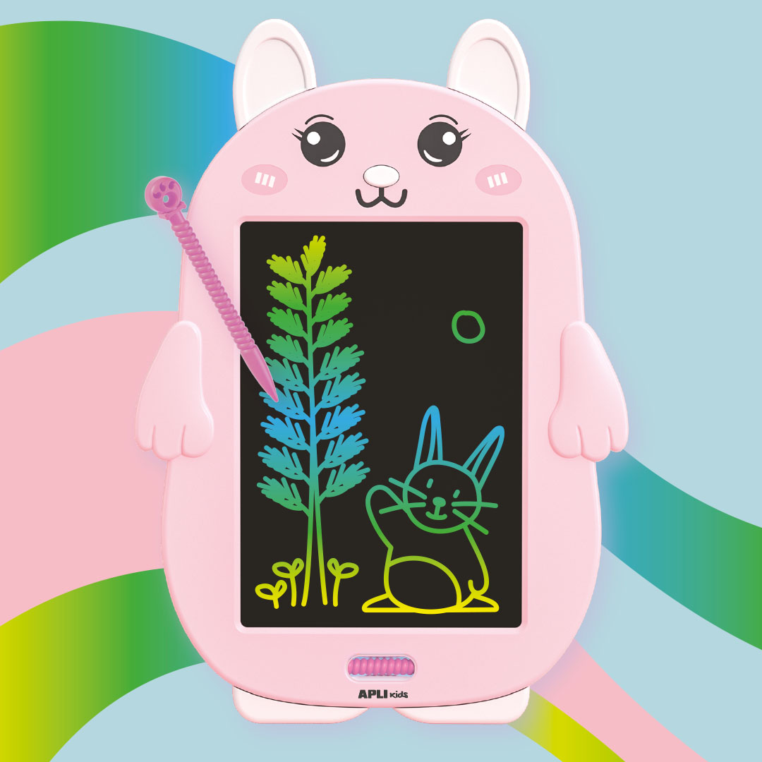 LCD Schrijf- & Tekenbord Konijn 1 tmp450