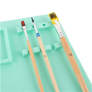 Groene siliconen schilder- & Knutselmat - Afbeelding 4