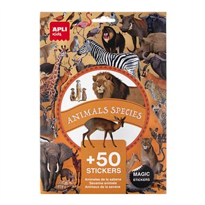 Stickerset Savannedieren