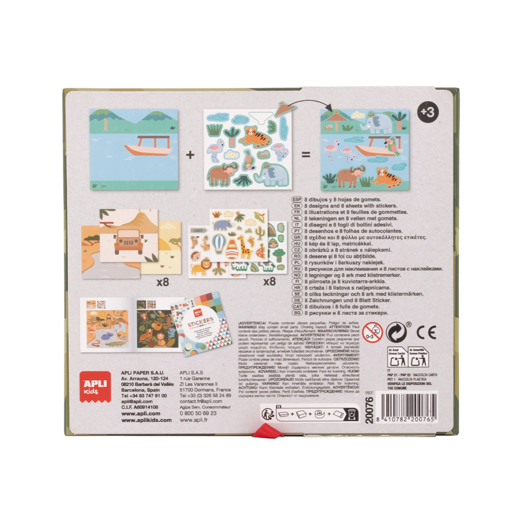 Stickerspel Safari 1 tmp8872