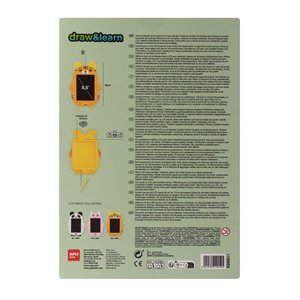 LCD Schrijf- & Tekenbord Tijger 7 LCD Schrijf- & Tekenbord Tijger - Afbeelding 4