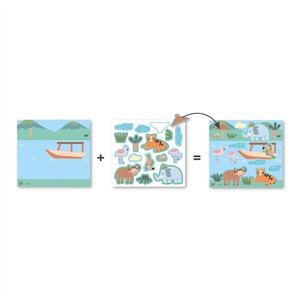 Stickerspel Safari 7 Stickerspel Safari - Afbeelding 4