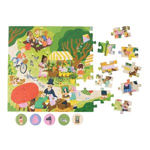 Vind het als eerste, markt puzzel - Afbeelding 3