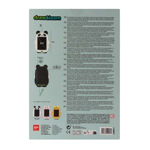 LCD Schrijf- & Tekenbord Panda 7 LCD Schrijf- & Tekenbord Panda - Afbeelding 4