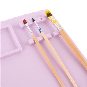 Lila siliconen schilder- & Knutselmat - Afbeelding 4