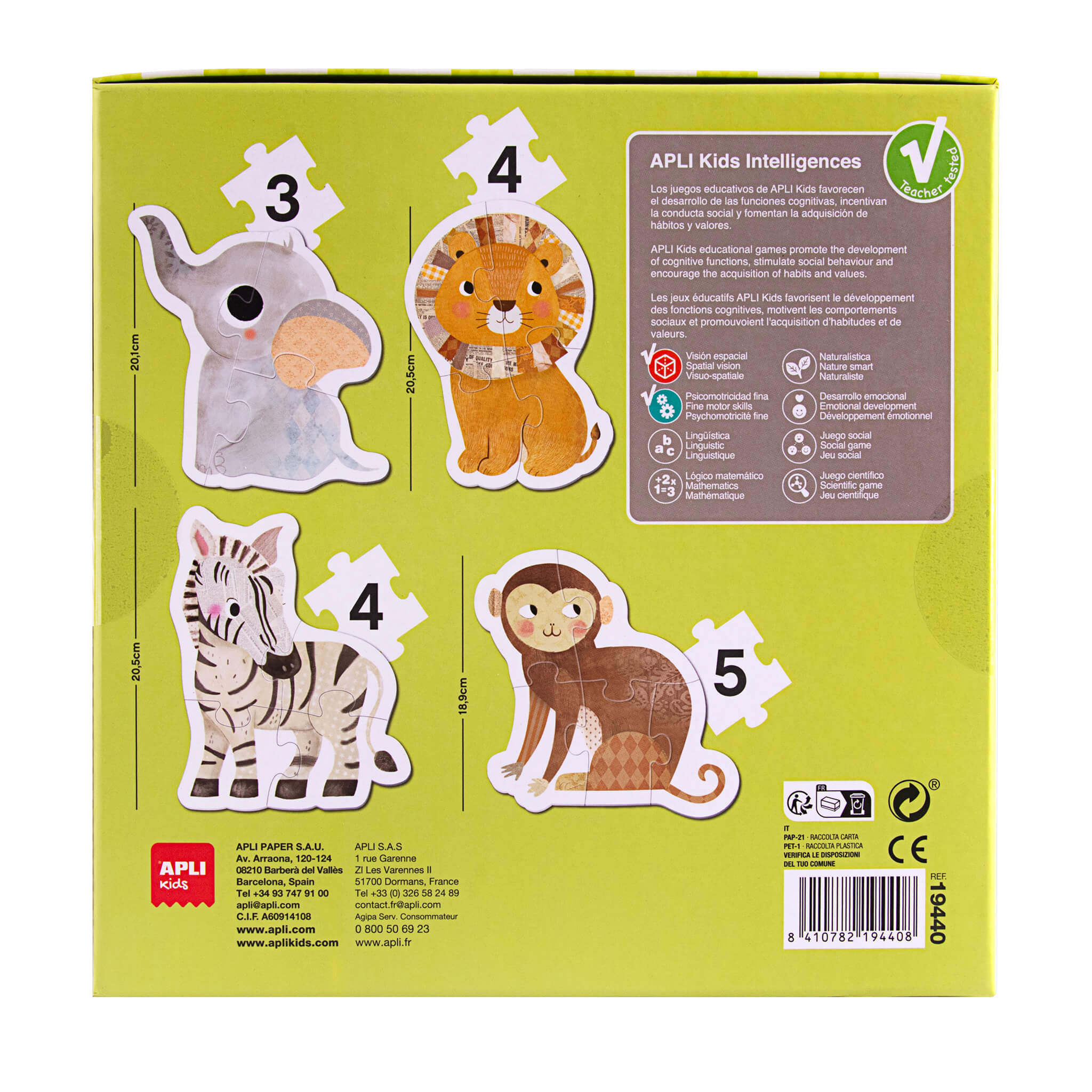Mijn Eerste Savanne dieren Puzzel 1 tmpDEF8