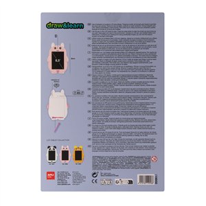 LCD Schrijf- & Tekenbord Konijn 7 LCD Schrijf- & Tekenbord Konijn - Afbeelding 4